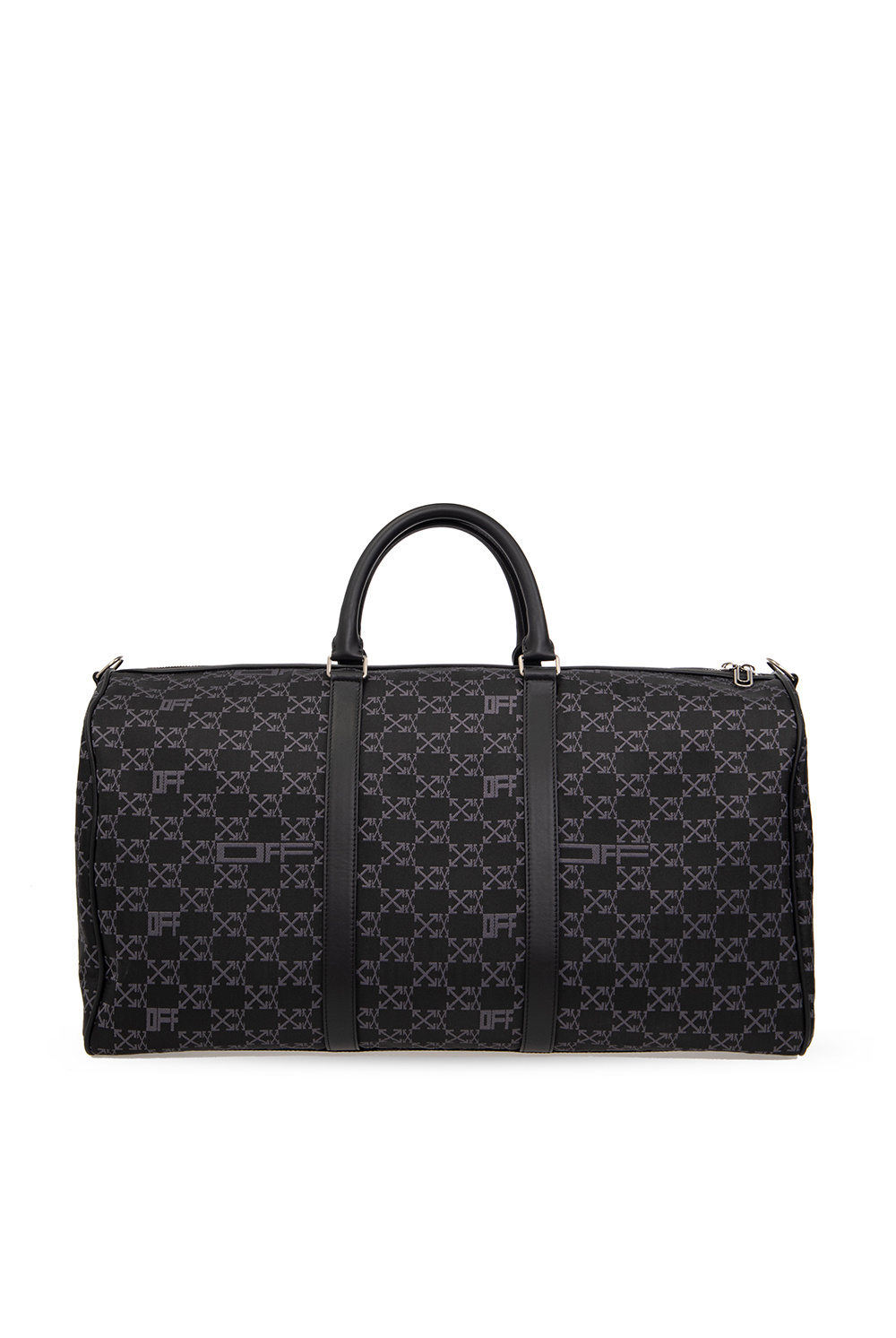 Louis vuitton off white duffle bag best sale